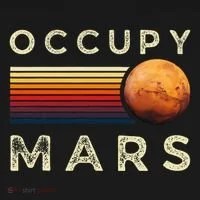 Occupy Mars Astronomy Space Explorer Women's T-Shirt thumb 6