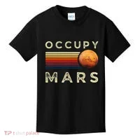 Occupy Mars Astronomy Space Explorer Kids T-Shirt thumb 0