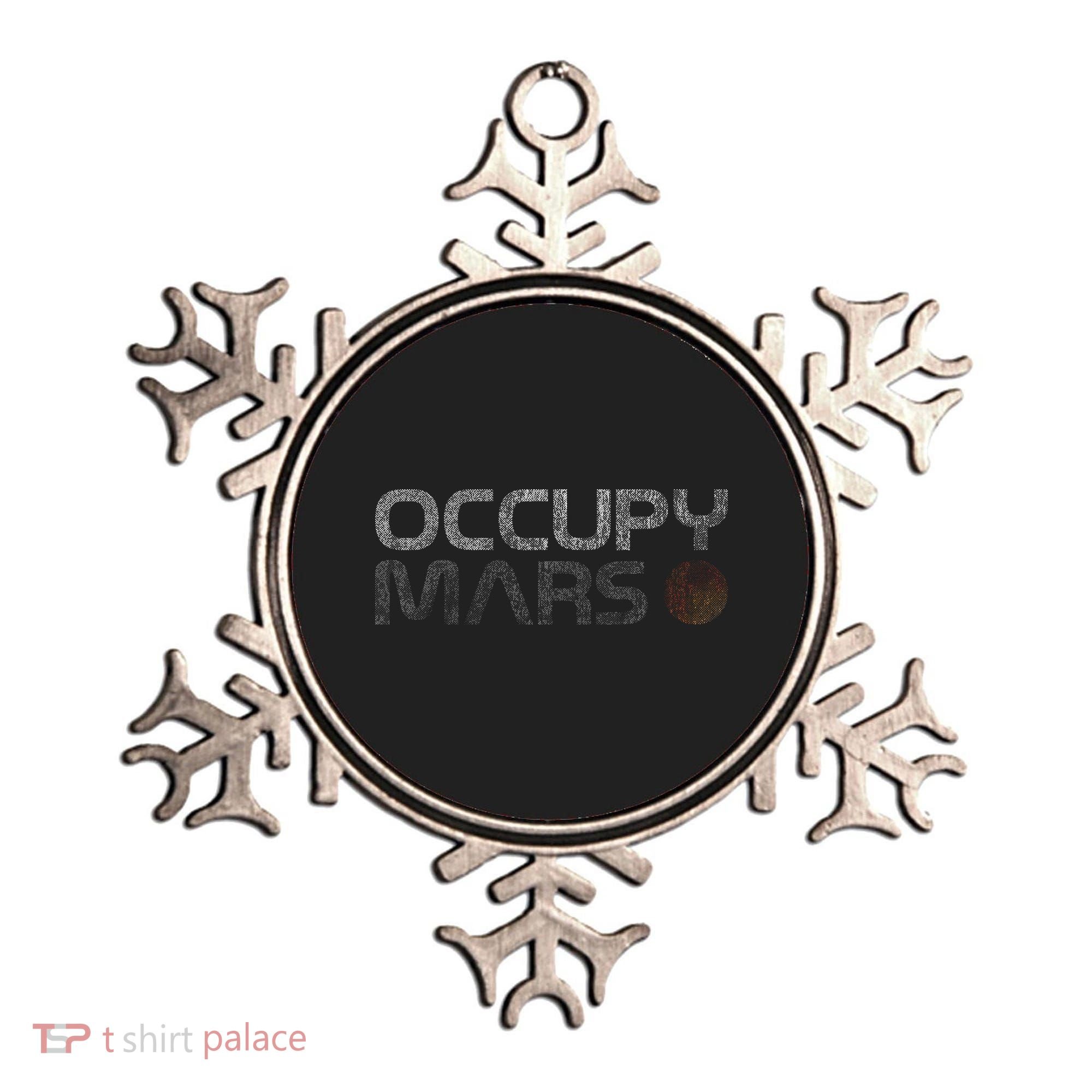 Occupy Mars Astronomy Space Explorer Gift Ornament