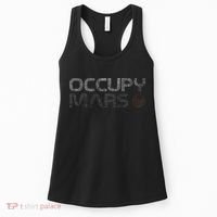 Occupy Mars Astronomy Space Explorer Gift Women's Tank Top thumb 0