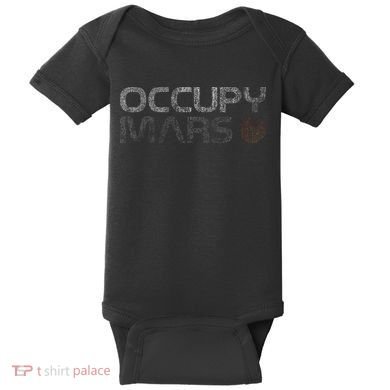Occupy Mars Astronomy Space Explorer Gift Baby Bodysuit
