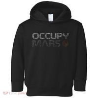 Occupy Mars Astronomy Space Explorer Gift Toddler Hoodie thumb 0