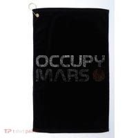 Occupy Mars Astronomy Space Explorer Gift Golf Towel thumb 0