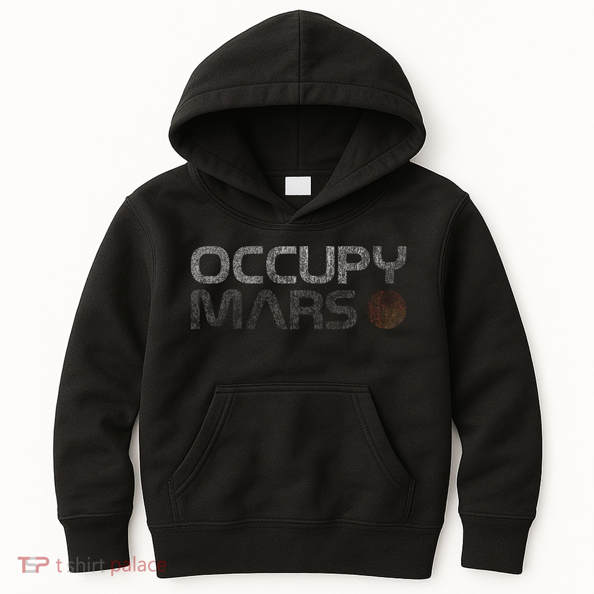 Occupy Mars Astronomy Space Explorer Gift Kids Hoodie