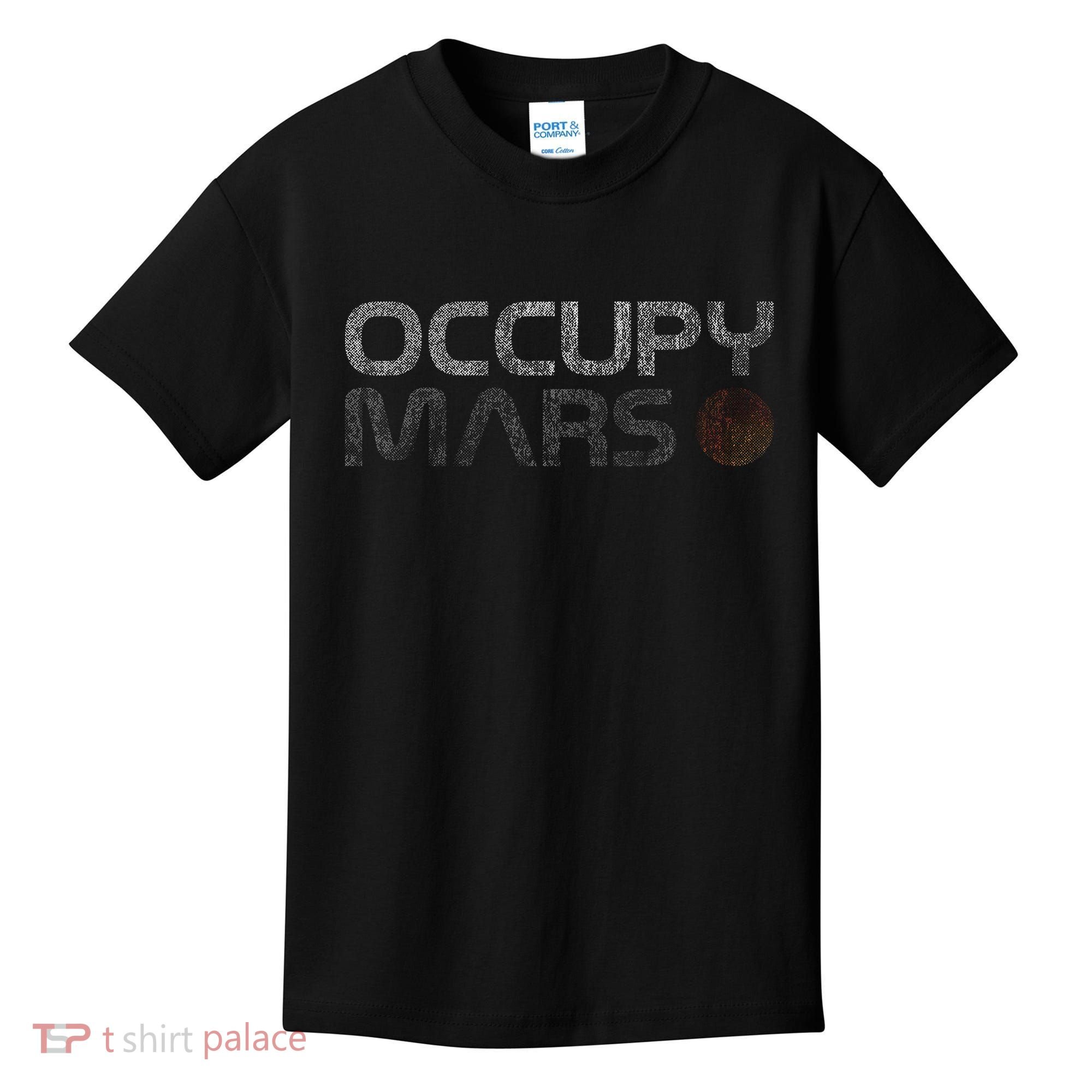 Occupy Mars Astronomy Space Explorer Gift Kids T-Shirt