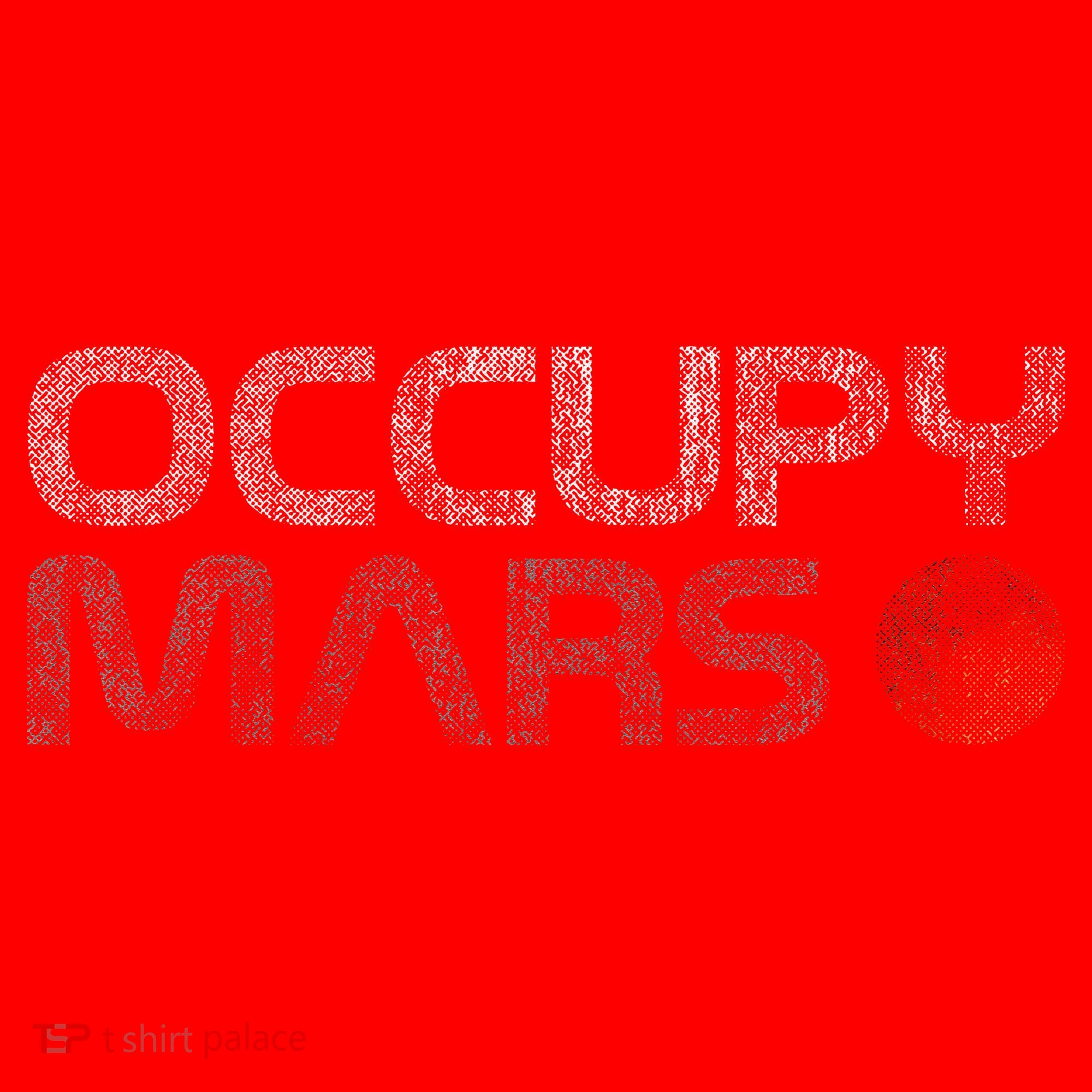 Occupy Mars Astronomy Space Explorer Gift Santa Hat