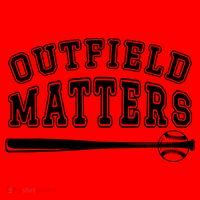 Outfield Matters Baseball Funny Santa Hat thumb 1