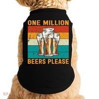 One Million Beers Please Doggie Tank thumb 0