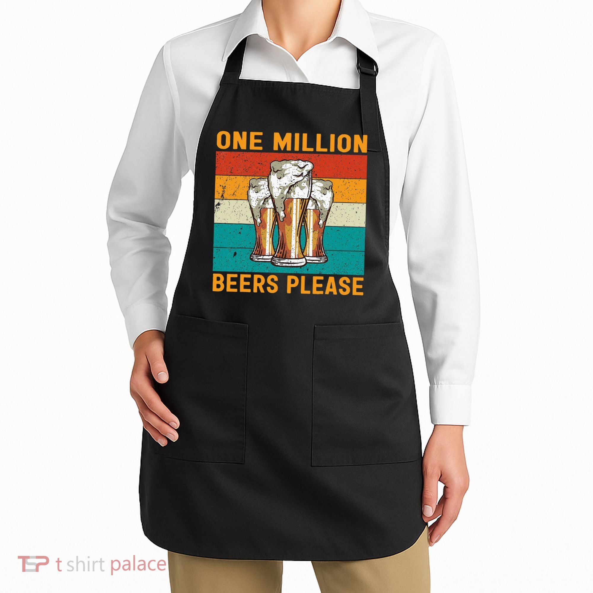 One Million Beers Please Apron
