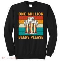 One Million Beers Please Sweatshirt thumb 0
