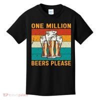 One Million Beers Please Kids T-Shirt thumb 0