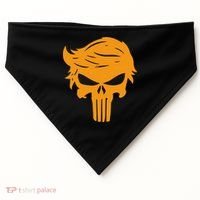 Orange Man Bad Vote For Trump 2024 USA-Made Doggie Bandana thumb 0