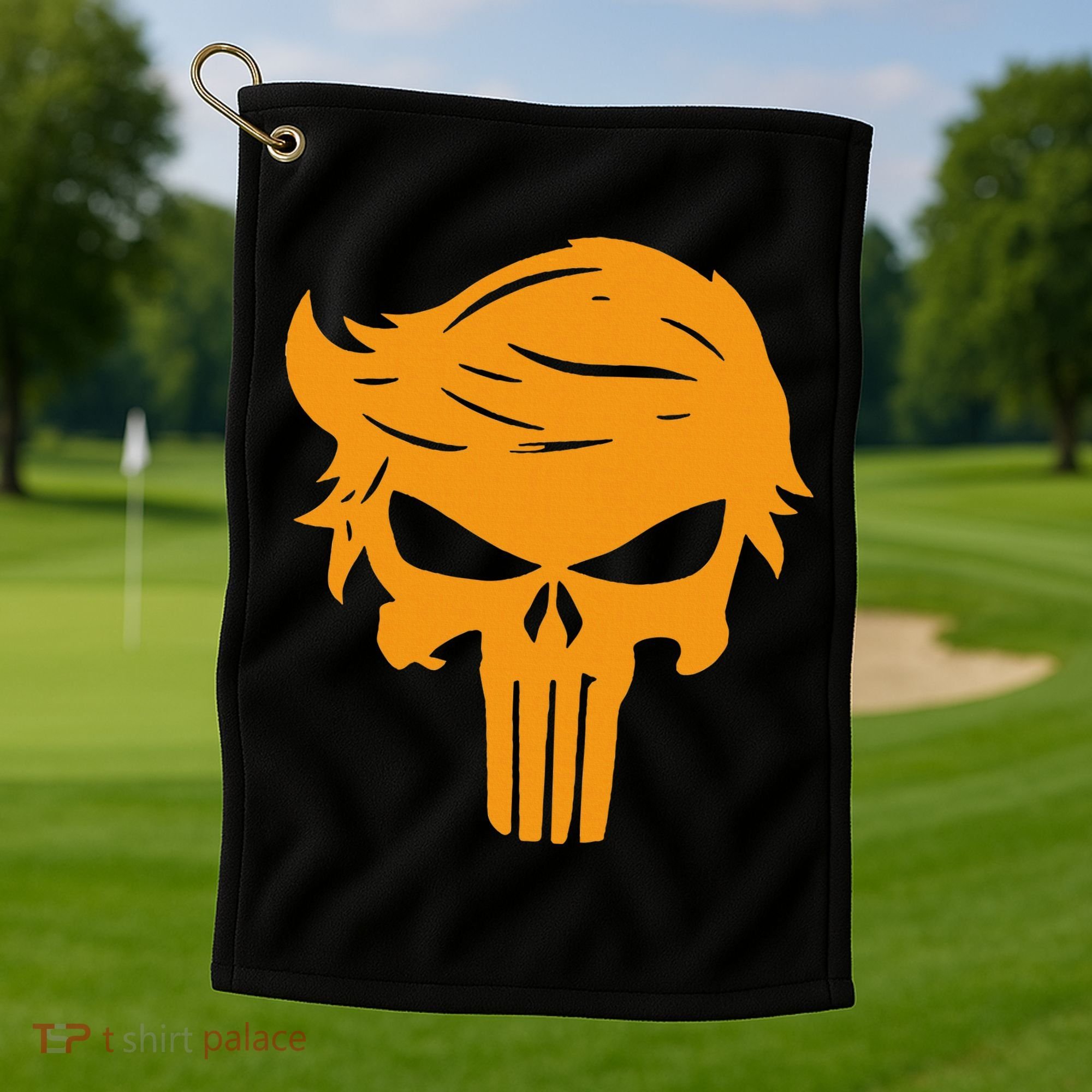 Orange Man Bad Vote For Trump 2024 Golf Towel