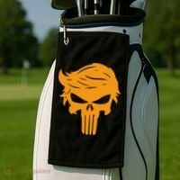 Orange Man Bad Vote For Trump 2024 Golf Towel thumb 2