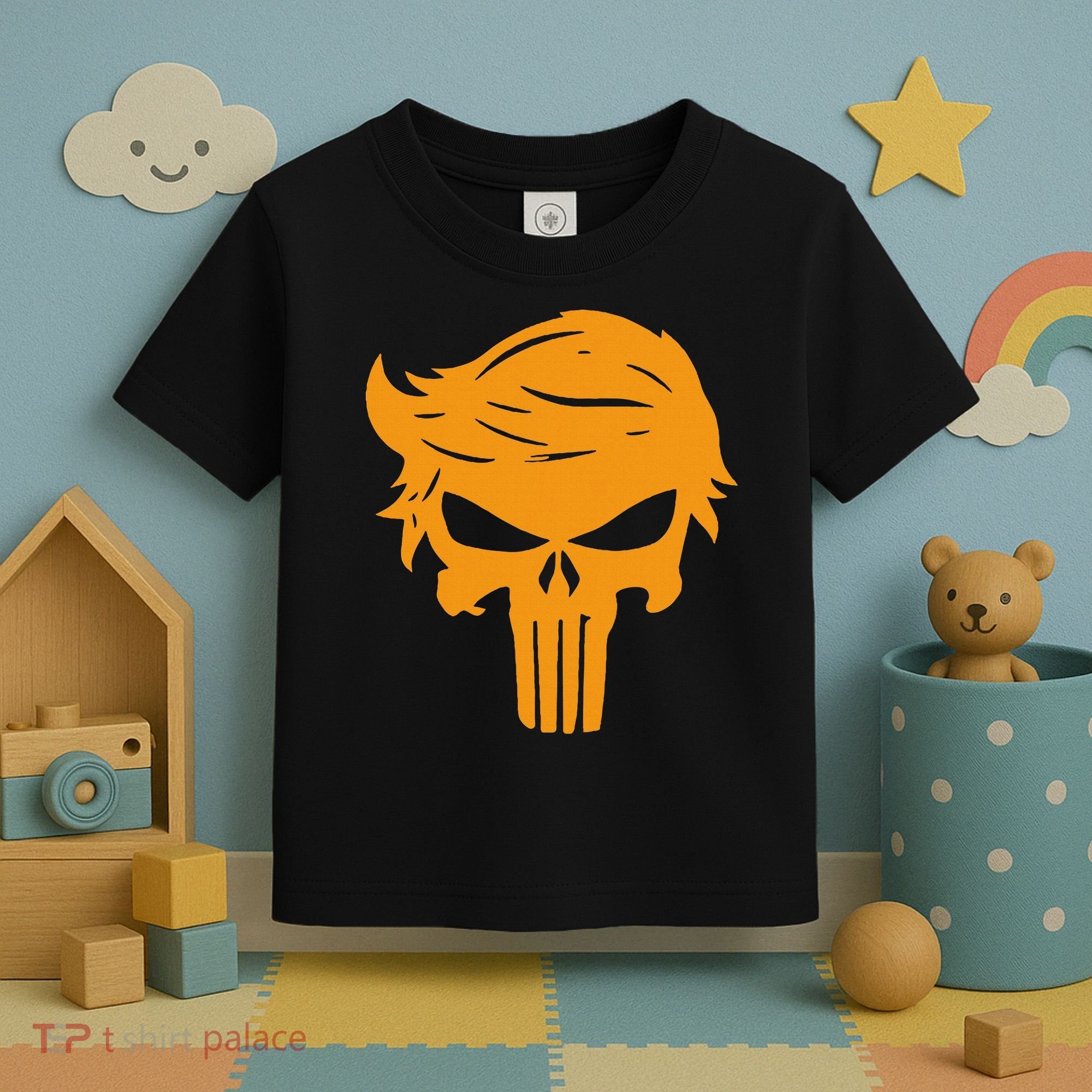 Orange Man Bad Vote For Trump 2024 Toddler T-Shirt