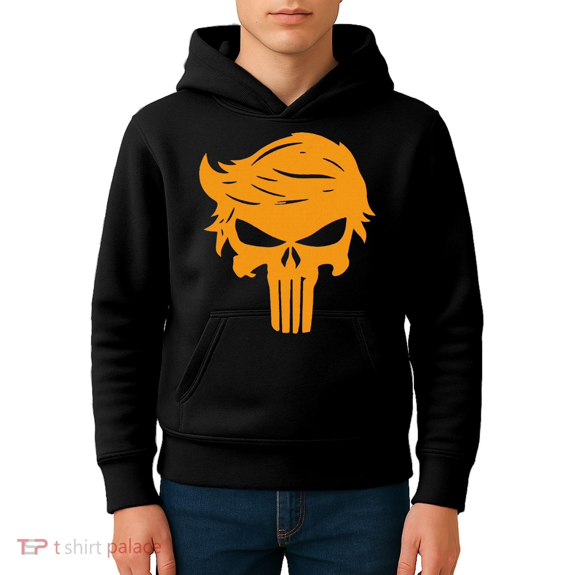 Orange Man Bad Vote For Trump 2024 Kids Hoodie
