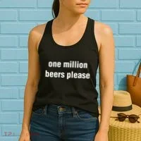 One Million Beers Please Women's Tank Top thumb 2