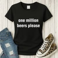 One Million Beers Please Women's T-Shirt thumb 3