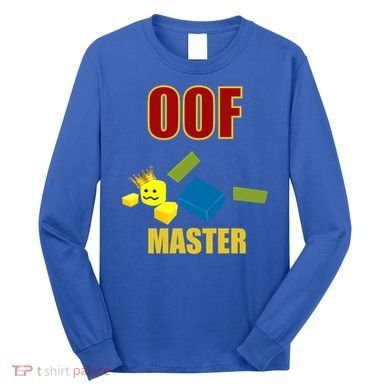 Oof Master Computer Video Game Funny Noob Gamer Great Gift Long Sleeve Shirt
