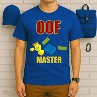 Oof Master Computer Video Game Funny Noob Gamer Great Gift T-Shirt thumb 6