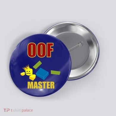 Oof Master Computer Video Game Funny Noob Gamer Great Gift Button