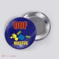 Oof Master Computer Video Game Funny Noob Gamer Great Gift Button thumb 0