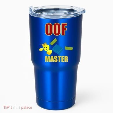 Oof Master Computer Video Game Funny Noob Gamer Great Gift Tumbler