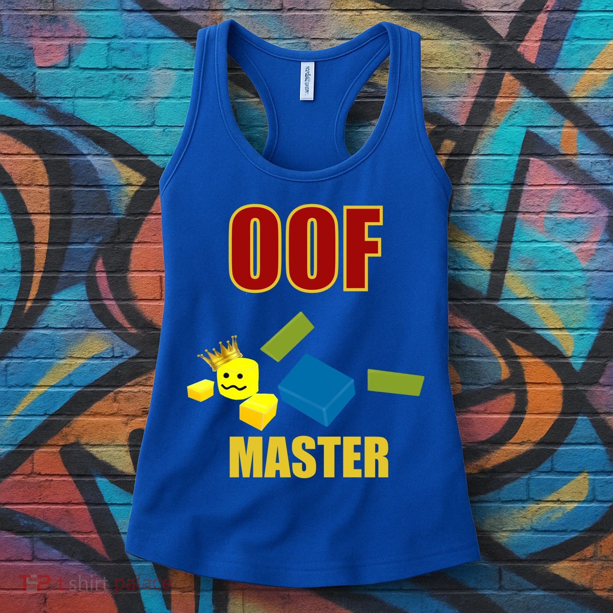 Oof Master Computer Video Game Funny Noob Gamer Great Gift Women's Tank Top