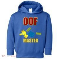 Oof Master Computer Video Game Funny Noob Gamer Great Gift Toddler Hoodie thumb 0