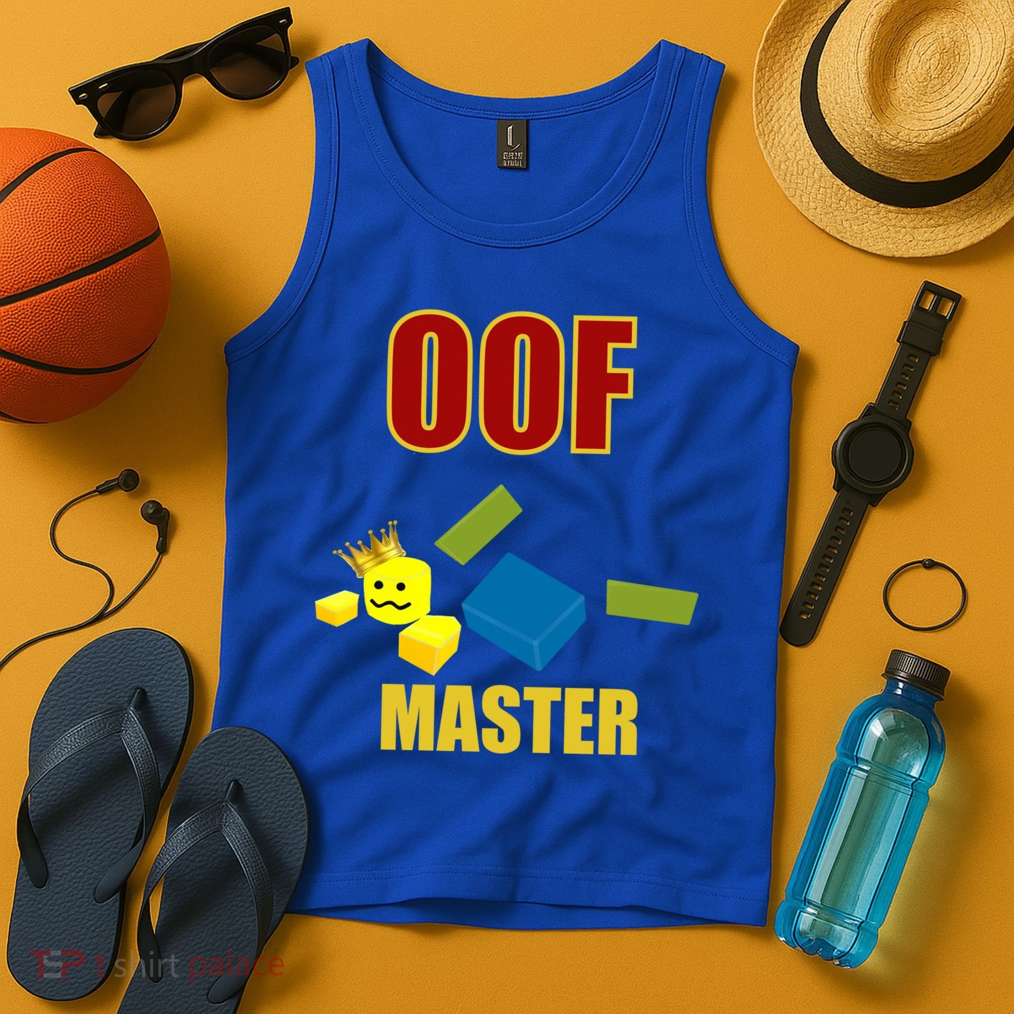 Oof Master Computer Video Game Funny Noob Gamer Great Gift Tank Top