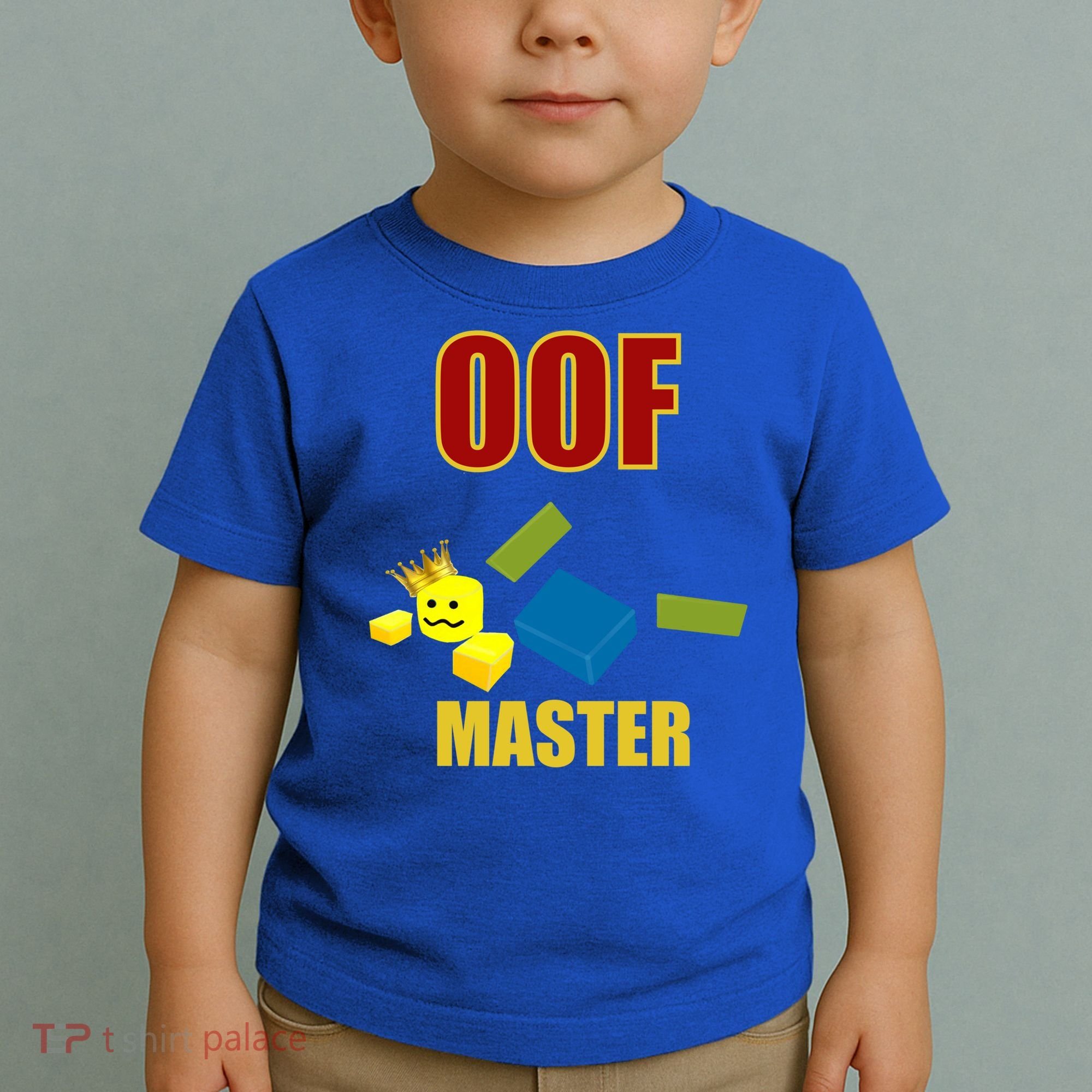 Oof Master Computer Video Game Funny Noob Gamer Great Gift Toddler T-Shirt