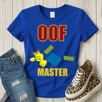 Oof Master Computer Video Game Funny Noob Gamer Great Gift Women's T-Shirt thumb 3