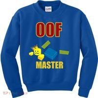 Oof Master Computer Video Game Funny Noob Gamer Great Gift Kids Sweatshirt thumb 0
