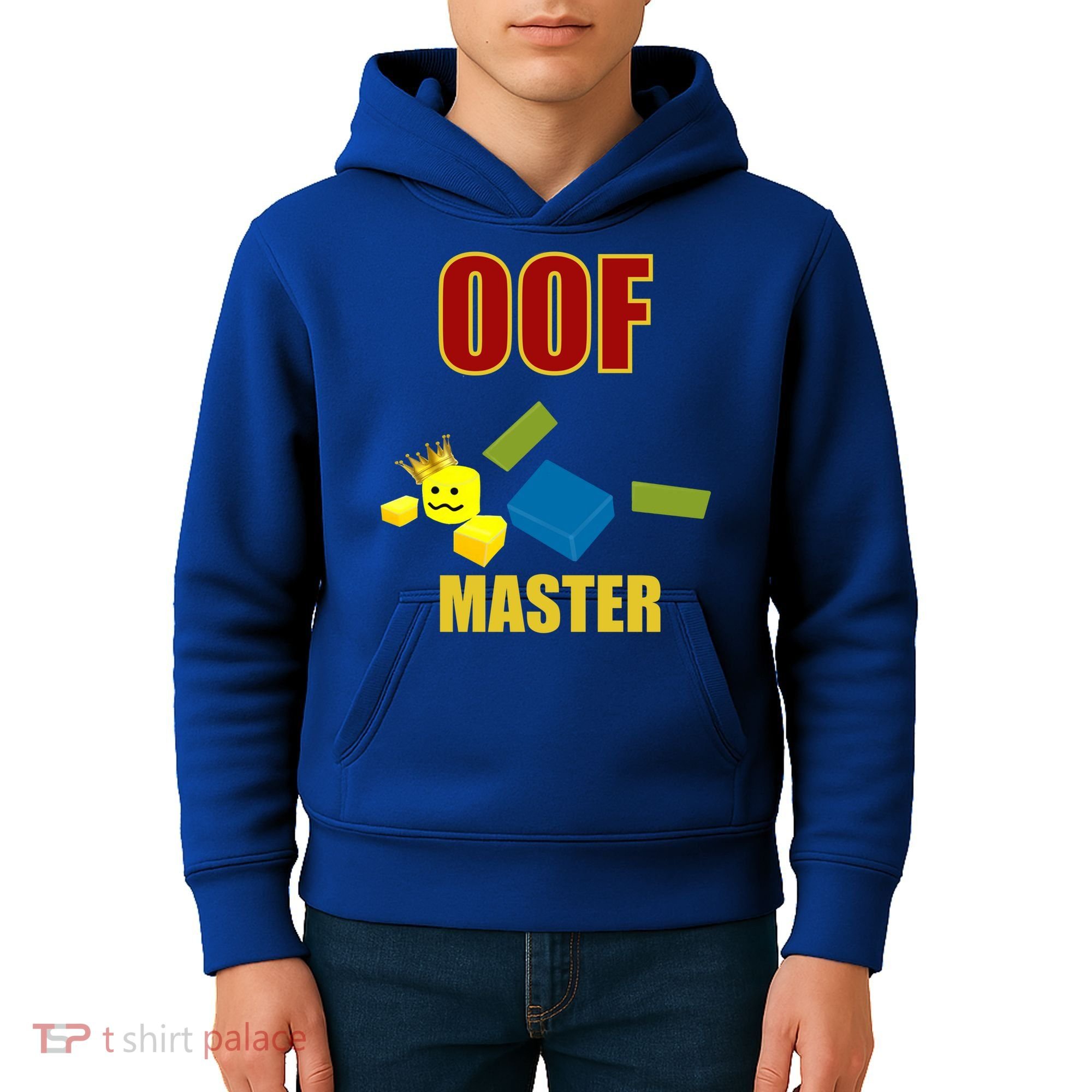 Oof Master Computer Video Game Funny Noob Gamer Great Gift Kids Hoodie