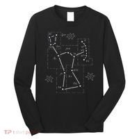 Orion Makeup Constellation Space Solar System Stars Astronomy Long Sleeve Shirt thumb 0