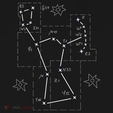 Orion Makeup Constellation Space Solar System Stars Astronomy Performance Fleece Hoodie