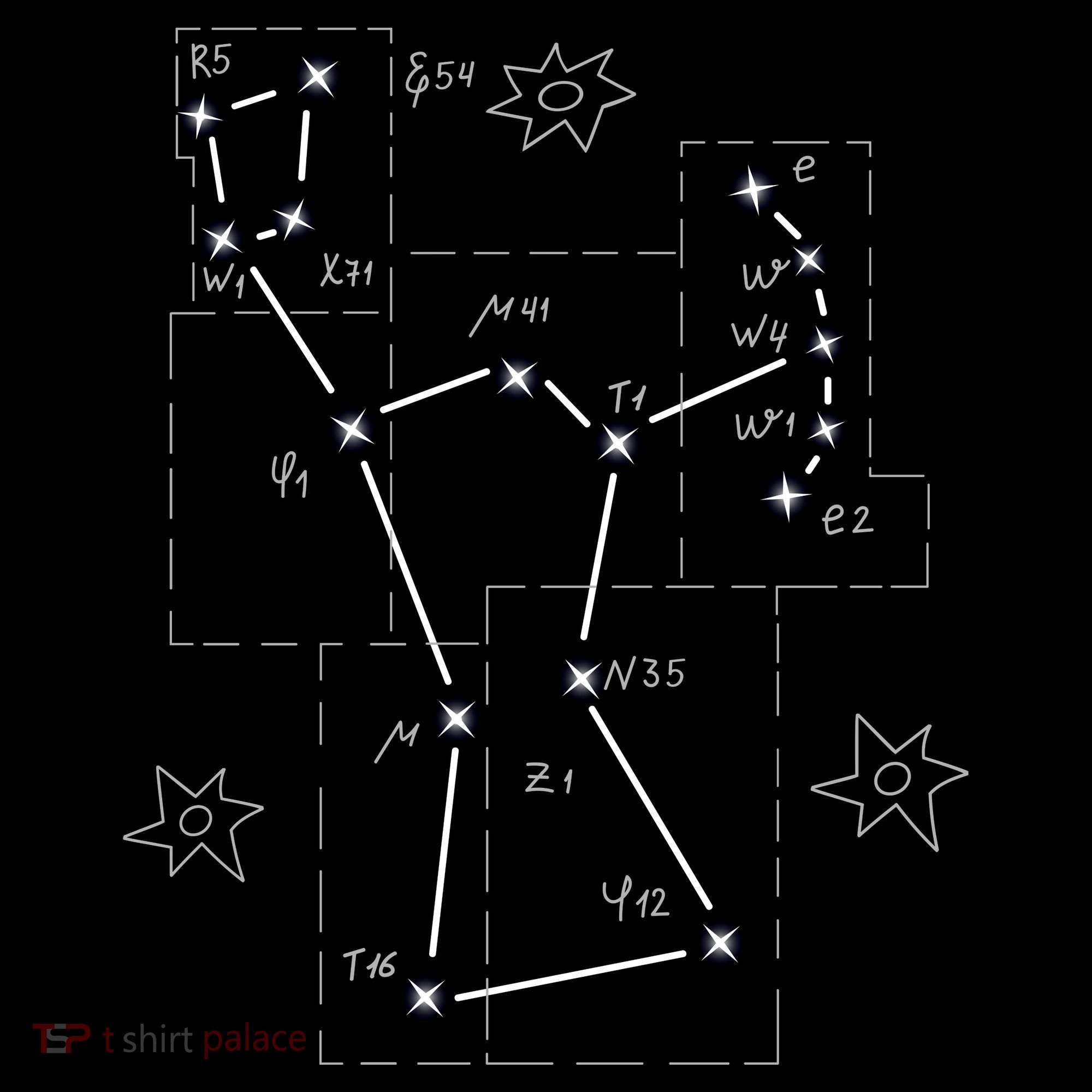 Orion Makeup Constellation Space Solar System Stars Astronomy Tank Top