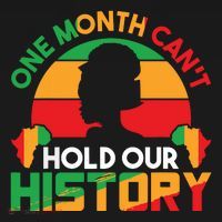 One Month Cant Hold Our History Black History Month Mousepad thumb 1
