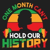 One Month Cant Hold Our History Black History Month Golf Towel thumb 3