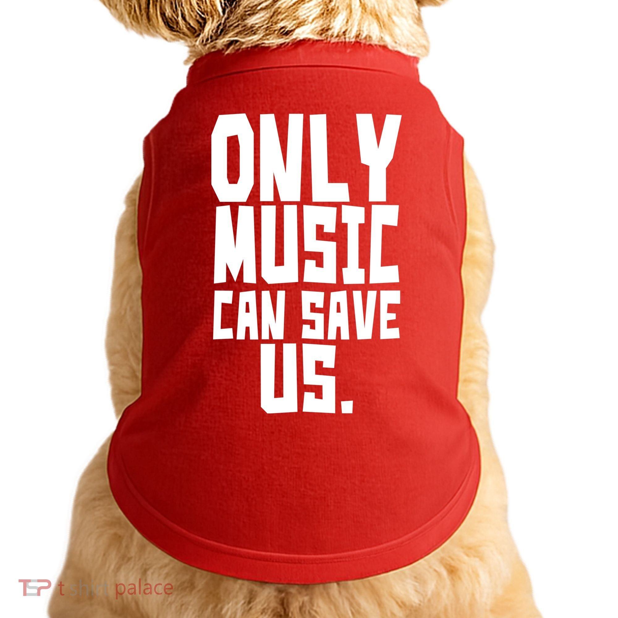 Only Music Can Save Us Doggie Tank