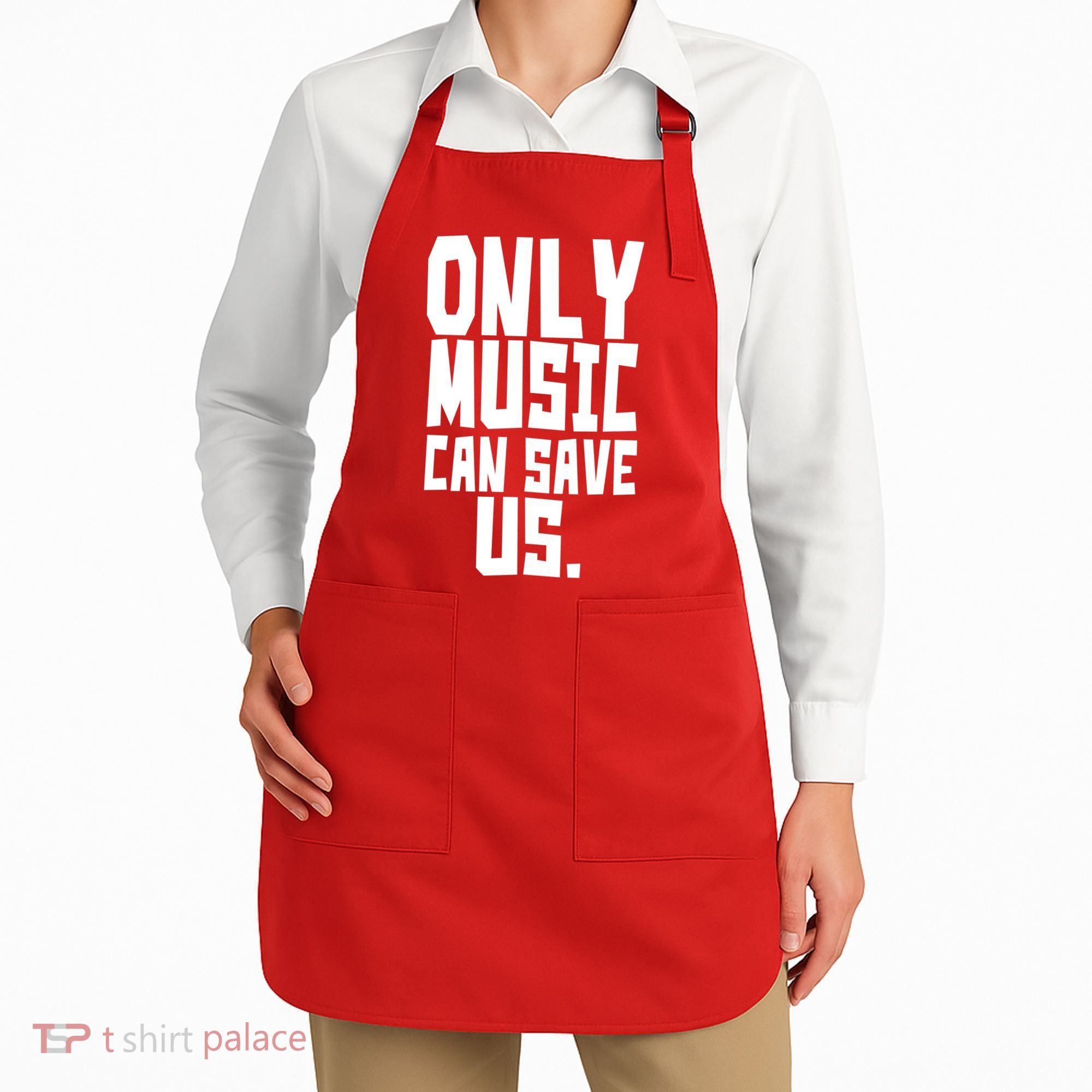 Only Music Can Save Us Apron