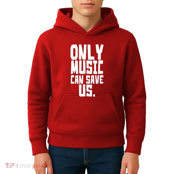 Only Music Can Save Us Kids Hoodie