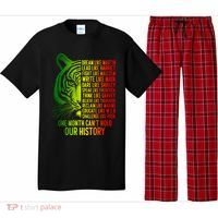 One Month Cant Hold Out History African American Pride Pajama Set thumb 0