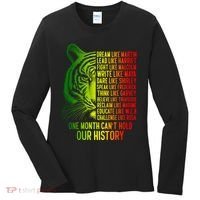 One Month Cant Hold Out History African American Pride Women's Long Sleeve Shirt thumb 0