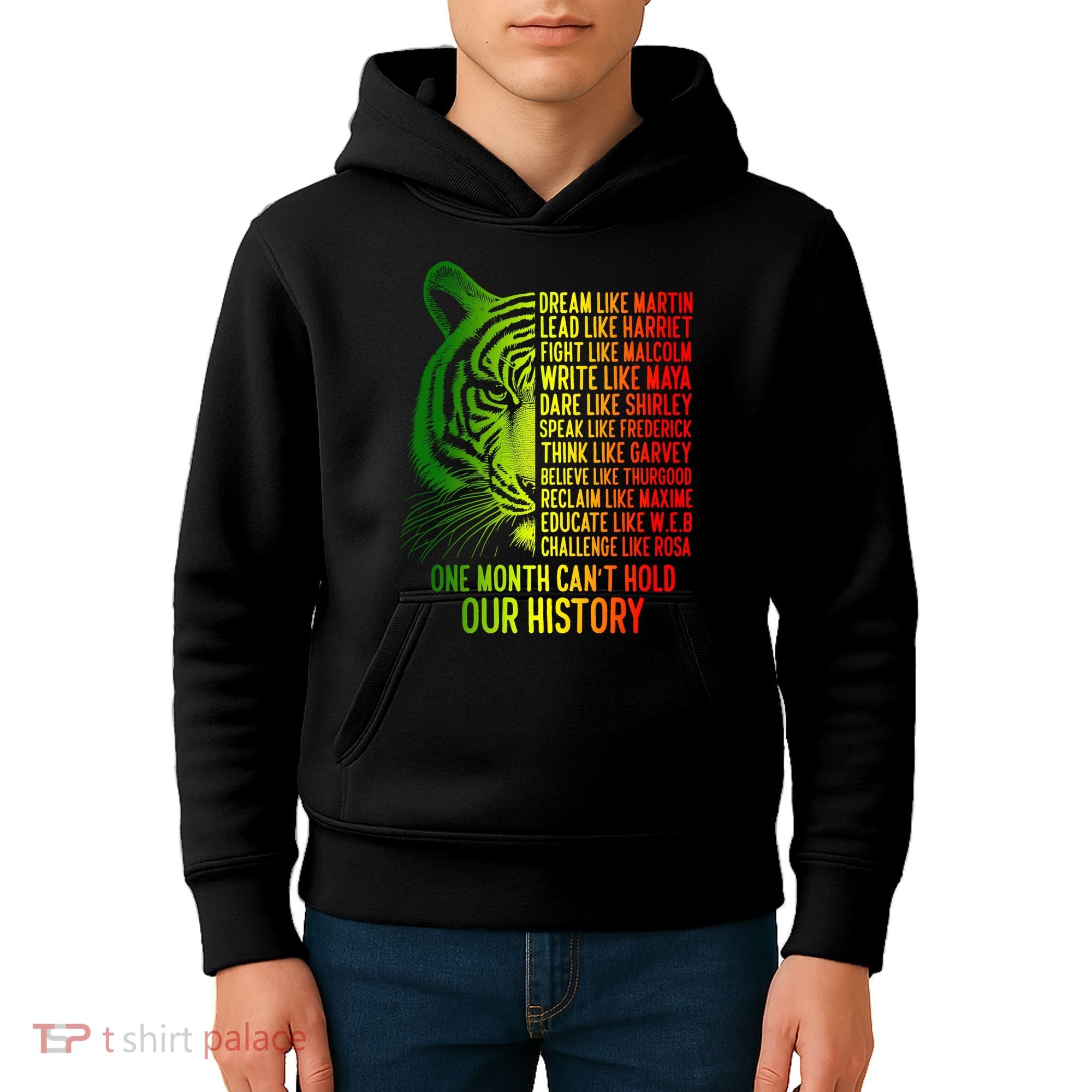 One Month Cant Hold Out History African American Pride Kids Hoodie