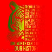 One Month Cant Hold Out History African American Pride Santa Hat thumb 1