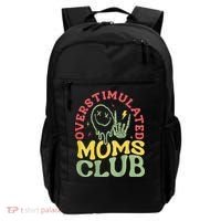 Overstimulated Moms Club Mother Day Backpack thumb 0
