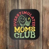Overstimulated Moms Club Mother Day Coaster thumb 0