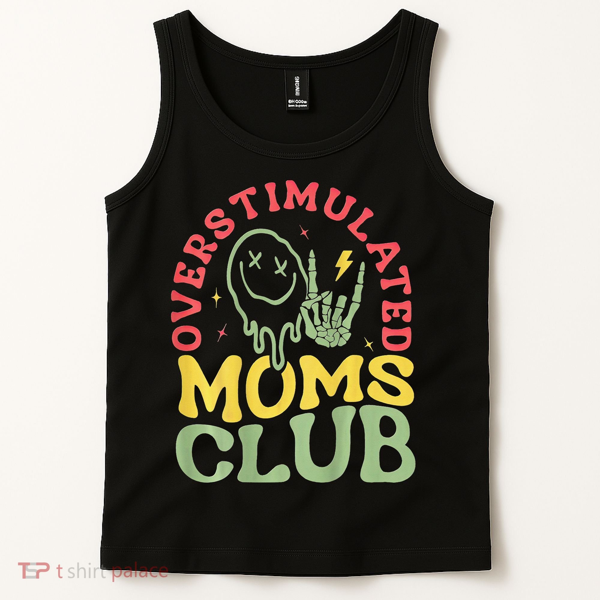 Overstimulated Moms Club Mother Day Tank Top