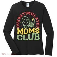 Overstimulated Moms Club Mother Day Women's Long Sleeve Shirt thumb 0